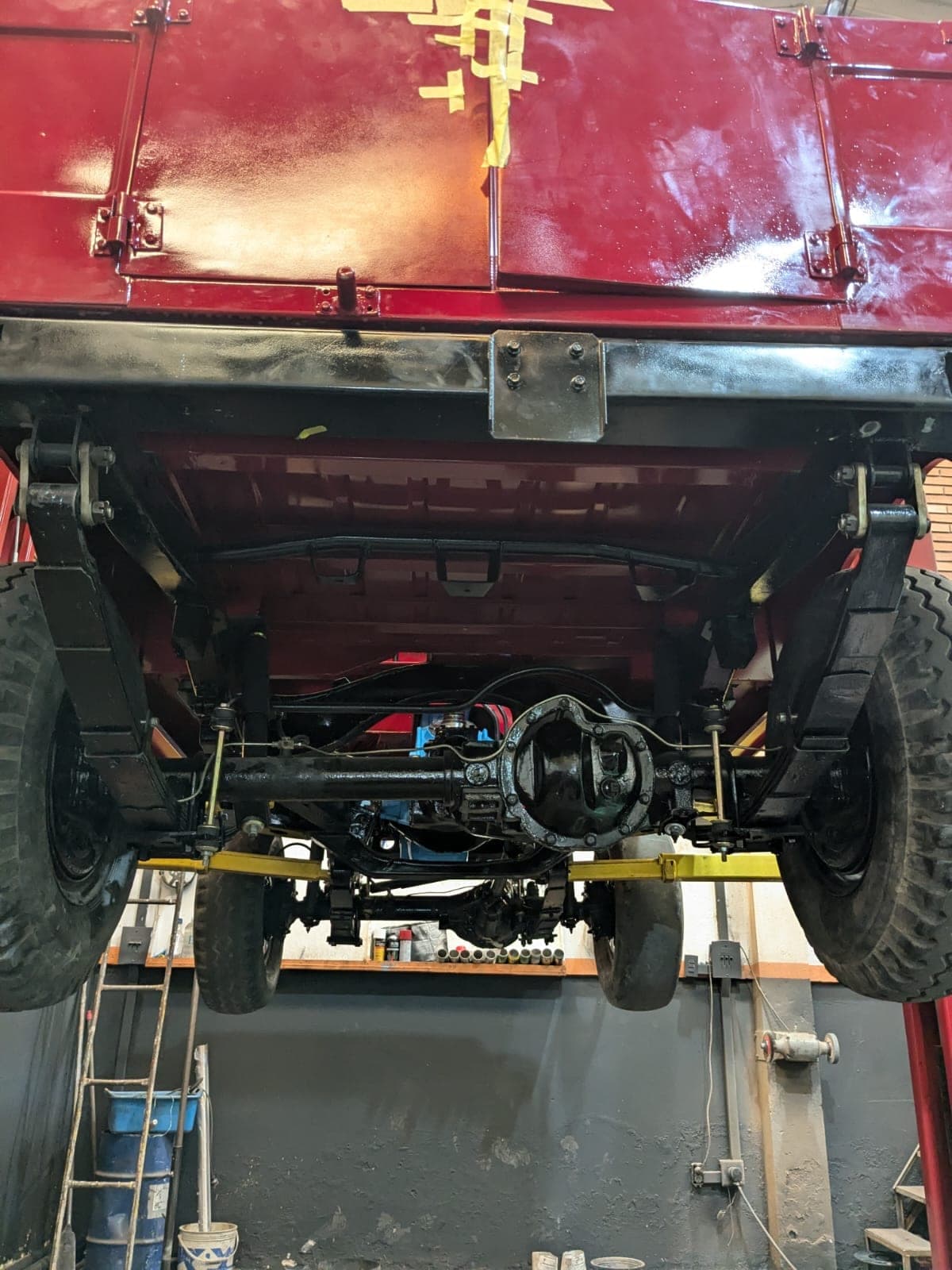 Nissan Patrol — The Undercarriage