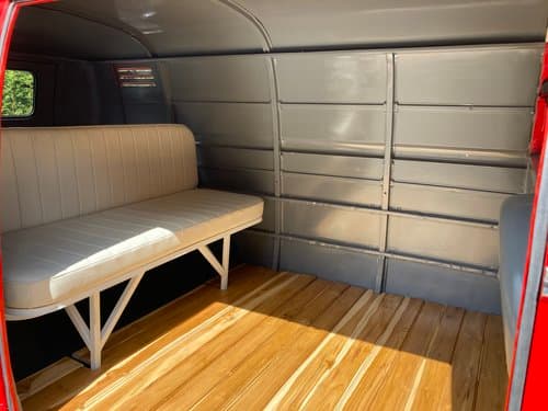 Volkswagen Panel Van — The Bus's Interior