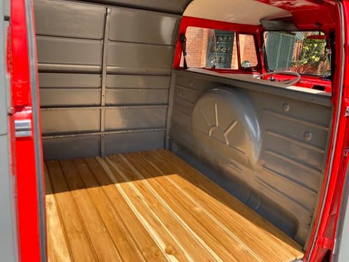 Volkswagen Panel Van — The Bus's Interior