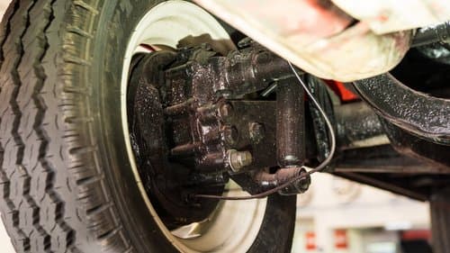 Volkswagen Panel Van — The Undercarriage