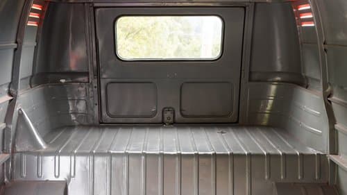 Volkswagen Panel Van — The Bus's Interior