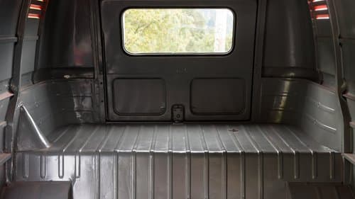 Volkswagen Panel Van — The Bus's Interior