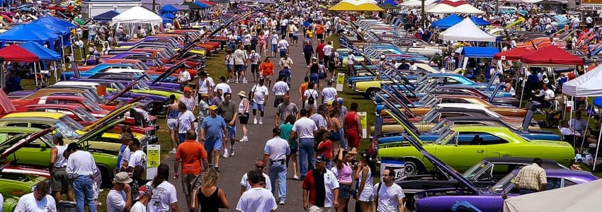 Hershey classic car show and flea market
